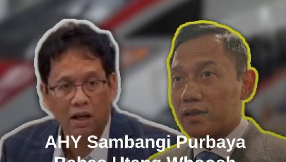 Menko AHY Sambangi Purbaya Bahas Utang Whoosh: Mohon Bersabar, Kami Terus Cari Solusi