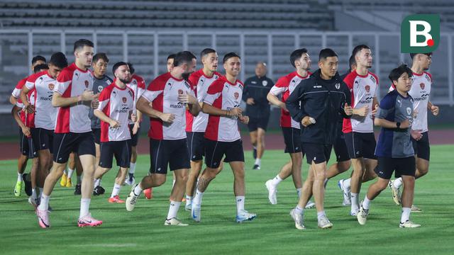 Foto: Sempat Dicoret Shin Tae-yong, Eliano Reijnders Tetap Semangat Ikut Latihan Bersama Timnas Indonesia Jelang Laga Melawan Arab Saudi