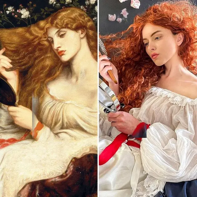 Unik, Wanita ini Cosplay Sebagai Lukisan Seni Terkenal dari Berbagai Dunia