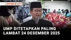 Pemerintah resmi menetapkan Peraturan Pemerintah tentang Pengupahan sebagai pedoman penetapan upah minimum 2026. Kepala Daerah direkomendasikan untuk menetapkan kenaikan upah minimum paling lambat 24 Desember 2025.