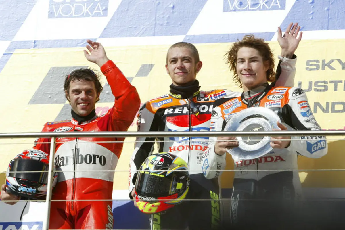 Nicky Hayden-Valentino Rossi 