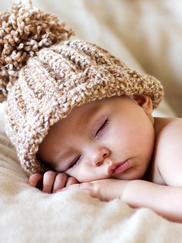 Ilustrasi bayi tidur