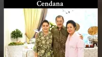 Viral Titiek Soeharto Foto Bareng dan Akrab dengan Bambang dan Mayangsari, Pendapat Warganet Terbelah.&nbsp; foto:&nbsp; TikRok @ibu_titiekps_lovers