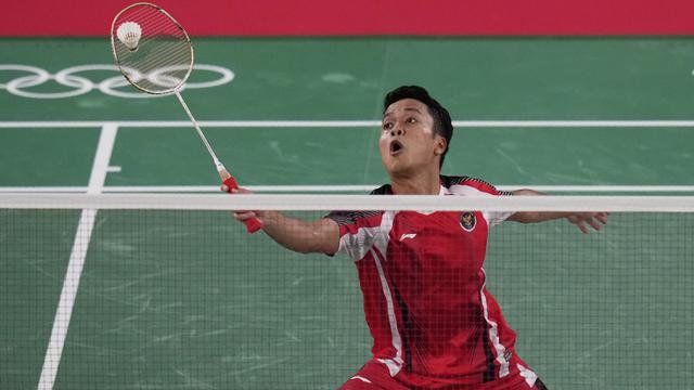 Foto: Anthony Ginting Sukses Melaju ke Perempatfinal Usai Tekuk Unggulan Kedua Tuan Rumah di Olimpiade Tokyo 2020