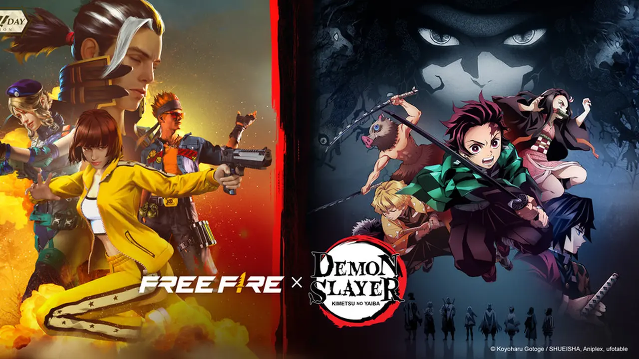 Garena Free Fire gelar kolaborasi dengan Demon Slayer: Kimetsu no Yaiba (Garena)