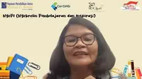 Diskusi virtual Ngobrolin Pembelajaran & Inspirasi dengan tema "Merancang Media Pembelajaran IPA dan Matematika Yang Menarik Bareng finalis Lomba inovasi Guru". (Ist)