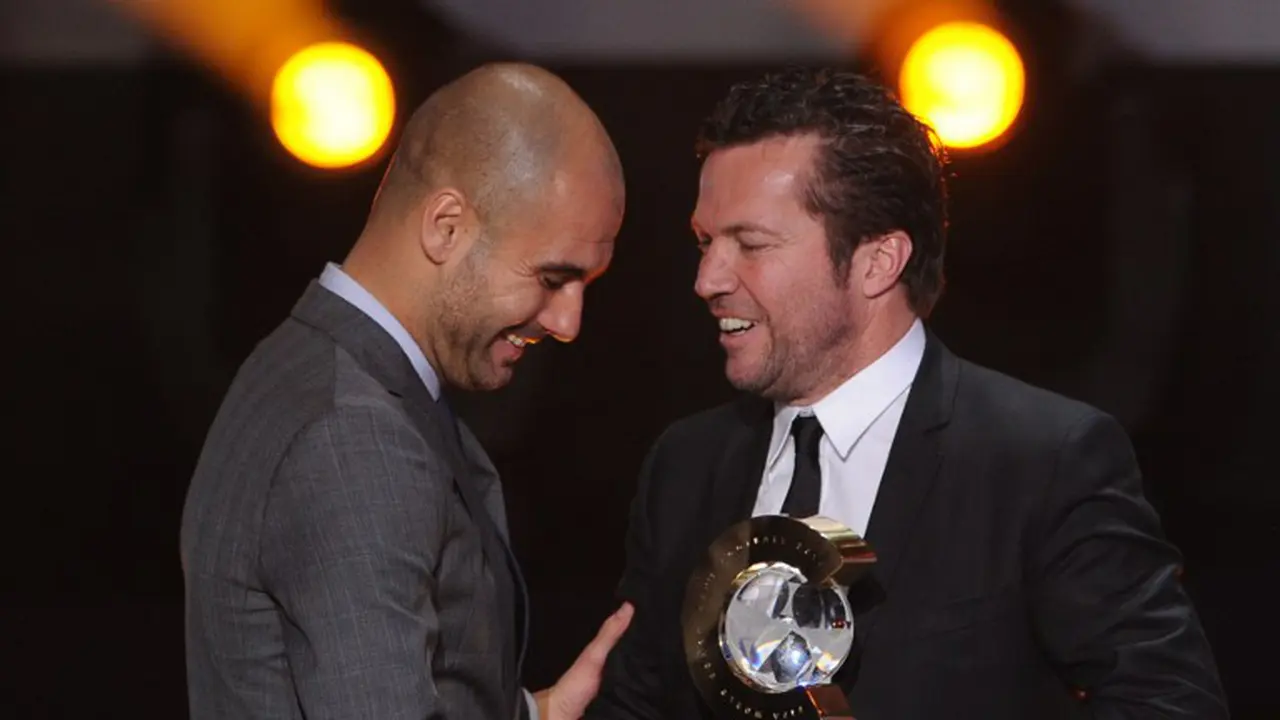 Pep Guardiola- Lothar Matthaus