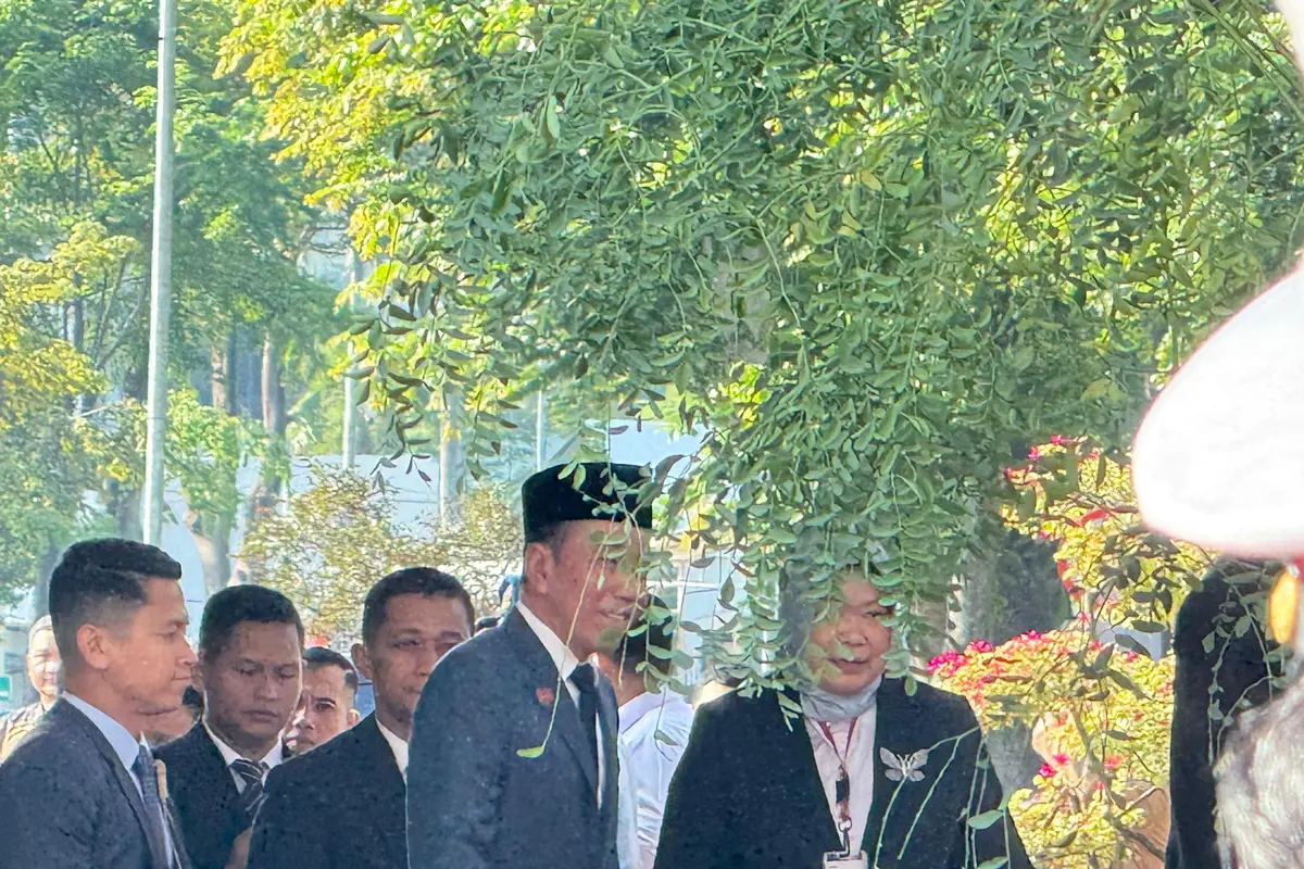 SBY dan Jokowi Tiba di Sidang Tahunan MPR
