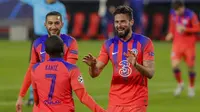 Olivier Giroud Borong 4 Gol Kemenangan Chelsea atas Sevilla