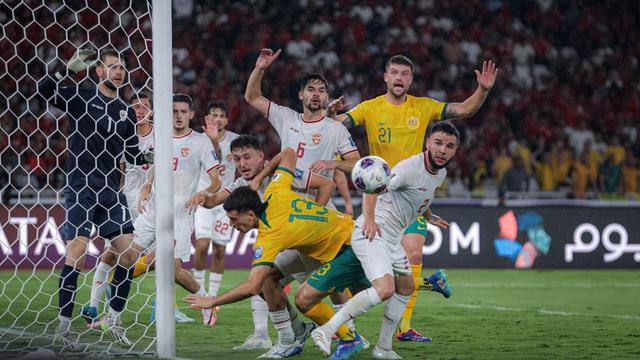 Duel antara Timnas Indonesia vs Timnas Australia di babak ketiga Kualifikasi Piala Dunia 2026 Zona Asia (c) Bola.net/Bagaskara Lazuardi