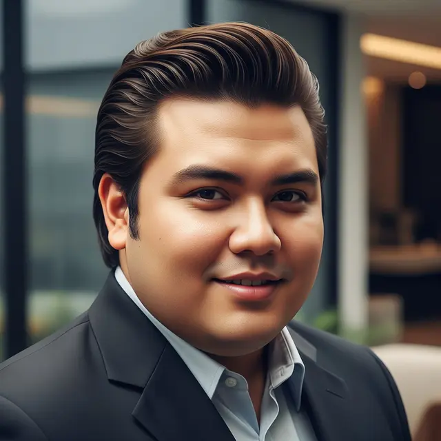 Model Rambut Panjang Pria Gemuk yang Stylish