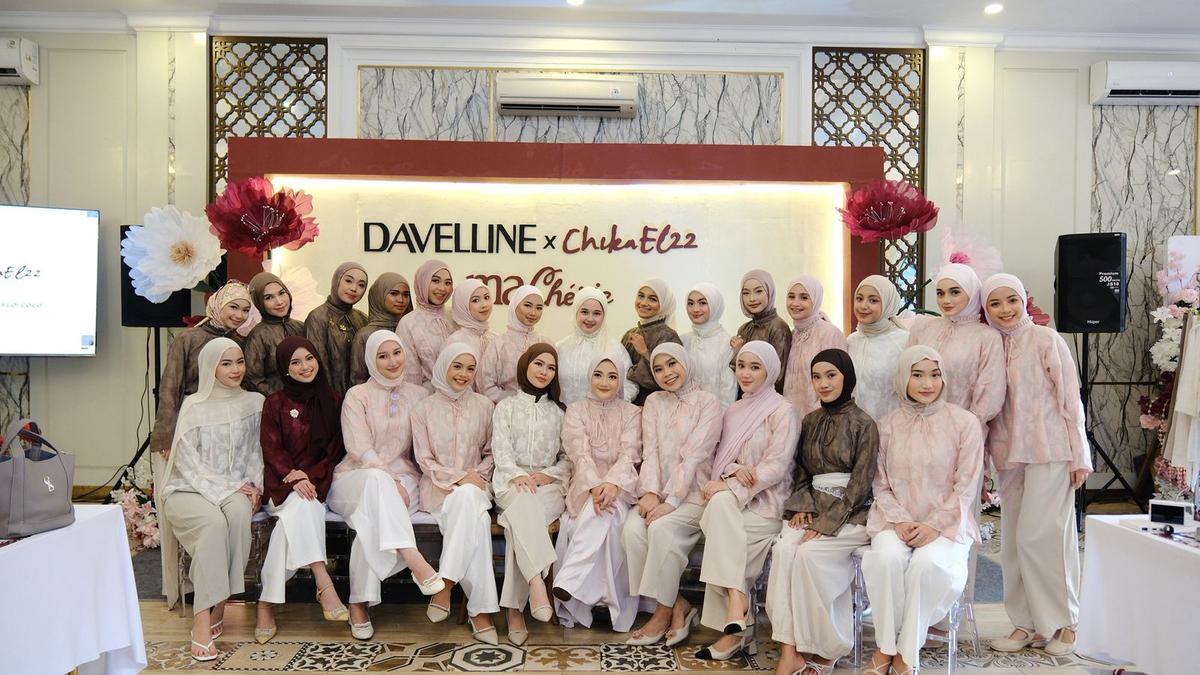Brand Lokal Davelline Gandeng Influencer Rilis Koleksi Spesial Idul Fitri Bertema Ma Chérie