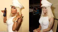 Demi Promosi Produk Baru, Nicki Minaj Berdandan Mahal