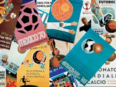 Piala Dunia FIFA  yang digelar sejak 1930 telah menjadi magnet hingga saat ini. Beragam poster bermunculan untuk menarik minat penggila bola dunia. 