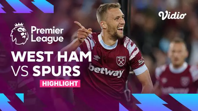 VIDEO Liga Inggris: Tottenham Hotspur Ditahan Imbang West Ham 1-1