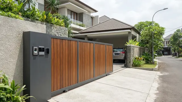 Model Gerbang Rumah Minimalis