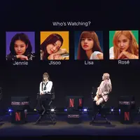Presscon BLACKPINK: Light Up The Sky, Selasa (13/10). (Foto: Netflix)