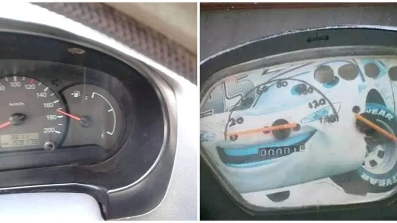6 Potret Speedometer Nyeleneh Ini Bikin Tepuk Jidat, Arah Jarum Tak Sesuai