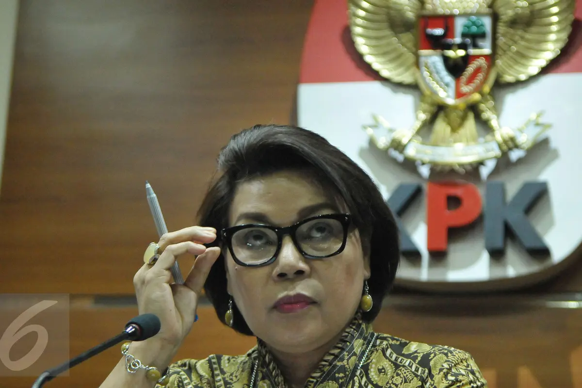 KPK Tetapkan Mantan Ketua BPPN Sebagai Tersangka- Basaria Panjaitan-Jakarta- Helmi Afandi-20170425