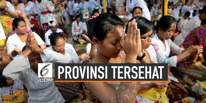 VIDEO: Provinsi Tersehat, Orang Bali Berpotensi Berumur Panjang