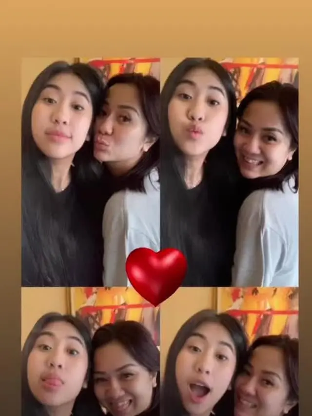 Jarang Tersorot, Ini 6 Momen Kebersamaan Tante Ernie dan Anak Perempuanny