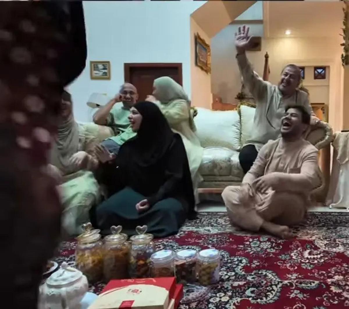 7 Potret Gender Reveal Miskah Istri Yislam, Fadil Jaidi dan Pak Muh Heboh