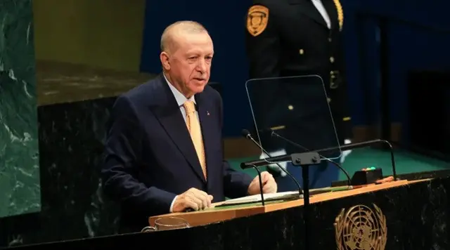 Pidato Erdogan di Sidang PBB Bikin Israel Walk Out, Palestina Tepuk Tangan