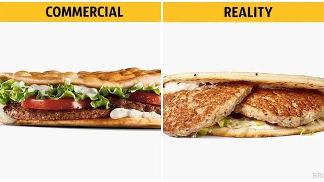 6 Potret Ekspektasi Vs Realita saat Beli Makanan Siap Saji Ini Sering Dirasakan