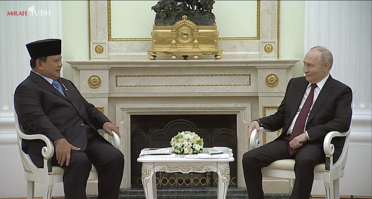 Prabowo Bikin Putin Tersenyum saat Bilang Banyak Orang Indonesia Beri Nama Anaknya Yuri Gagarin