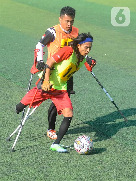 <p>Seleksi Timnas Amputasi Indonesia U-23 digelar oleh Indonesia Amputte Football (INAF) atau Perkumpulan Sepakbola Amputasi Indonesia (PSAI). (merdeka.com/Arie Basuki)</p>