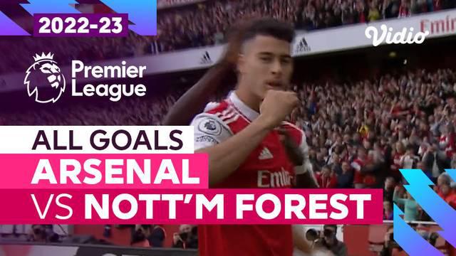 Berita video highlights Liga Inggris, Arsenal kalahkan Nottingham Forest dengan skor telak 5-0, Minggu (30/10/22)