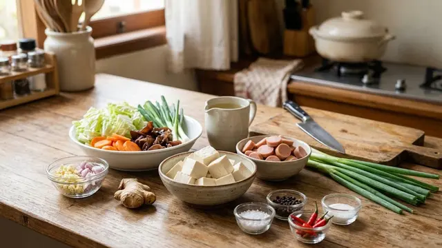 Resep Sup Tofu Sosis/AI Generated