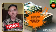 Deretan Hoaks Catut Nama Gibran Beredar di Media Sosial, Simak Faktanya