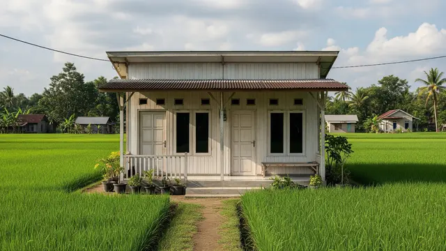 Rumah 6x9 dengan Bukaan Depan dan Belakang