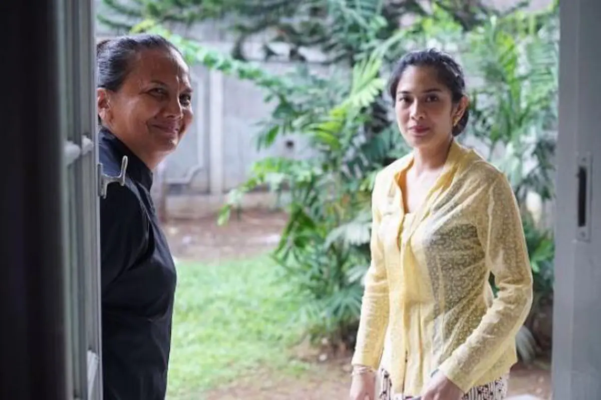 Dian Sastro dan Christine Hakim