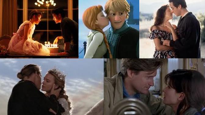 10 Adegan Ciuman Terbaik di Film Hollywood - ShowBiz 