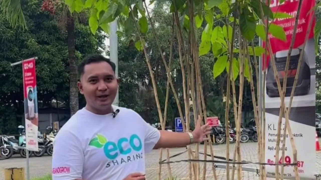 Kepala Bidang Tata Lingkungan dan Konservasi DLHK Kota Depok Tri Sakti Anggoro.