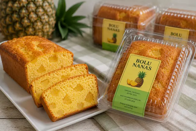 Tips Menyimpan Bolu Nanas Agar Tetap Lembut dan Awet