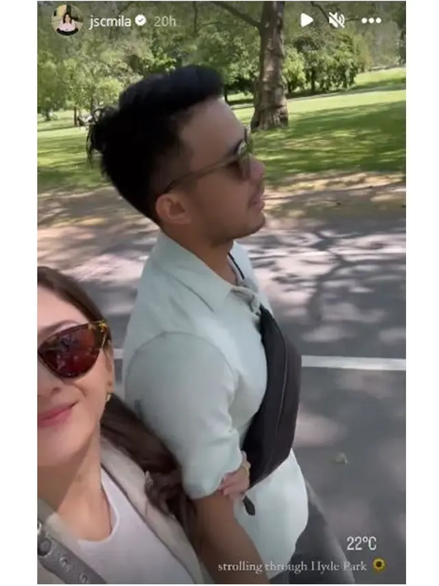 6 Potret Bulan Madu Jessica Mila dan Yakup Hasibuan di London, Romantis Banget