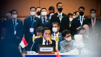 Presiden Jokowi saat menghadiri KTT ASEAN di Kamboja. (Foto: Biro Pers Istana Presiden)