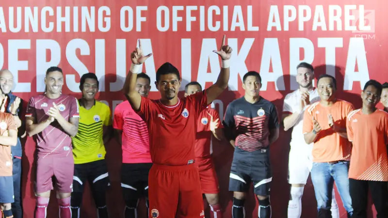 Persija Resmi Kenalkan Kaus Tim Untuk Musim 2018