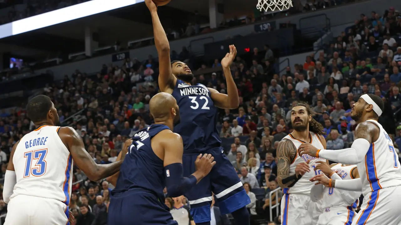 NBA: Timberwolves Kalahkan Thunder Lagi