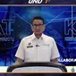 Menparekraf Sandiaga Uno di The Weekly Brief with Sandi Uno, Senin, 16 Oktober 2023.&nbsp; (Liputan6.com/Henry)