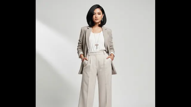 Asymmetrical Bob untuk Ilusi Volume