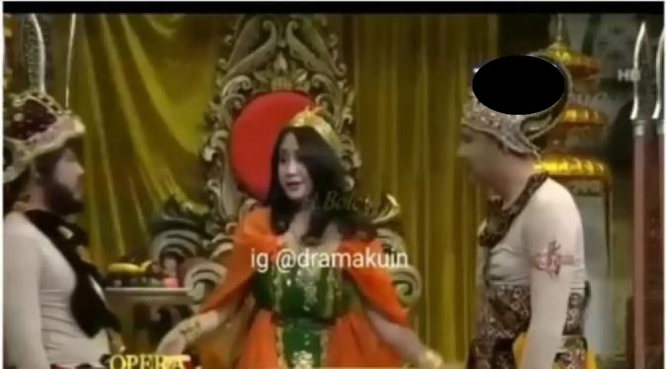 Nagita Slavina beradu akting dengan Andika Pratama dan Wendy Cagur (Foto: Instagram)