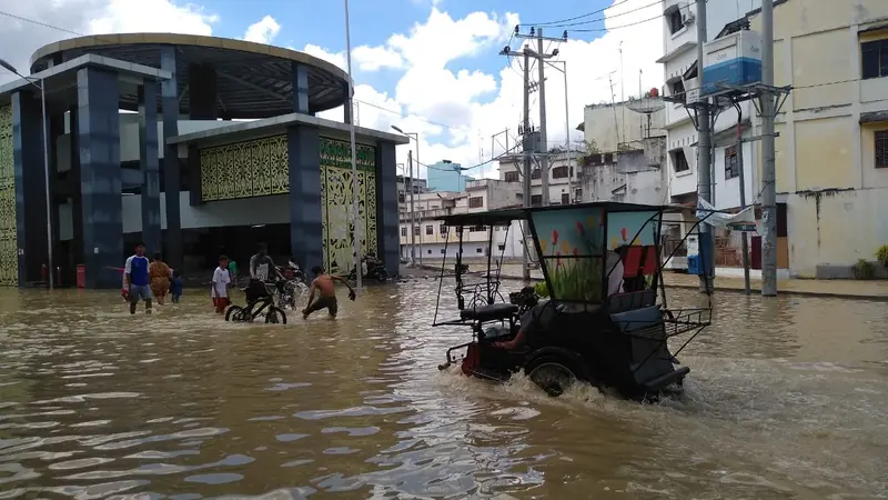 Banjir di Kota Tebing Tinggi, Sumatera Utara