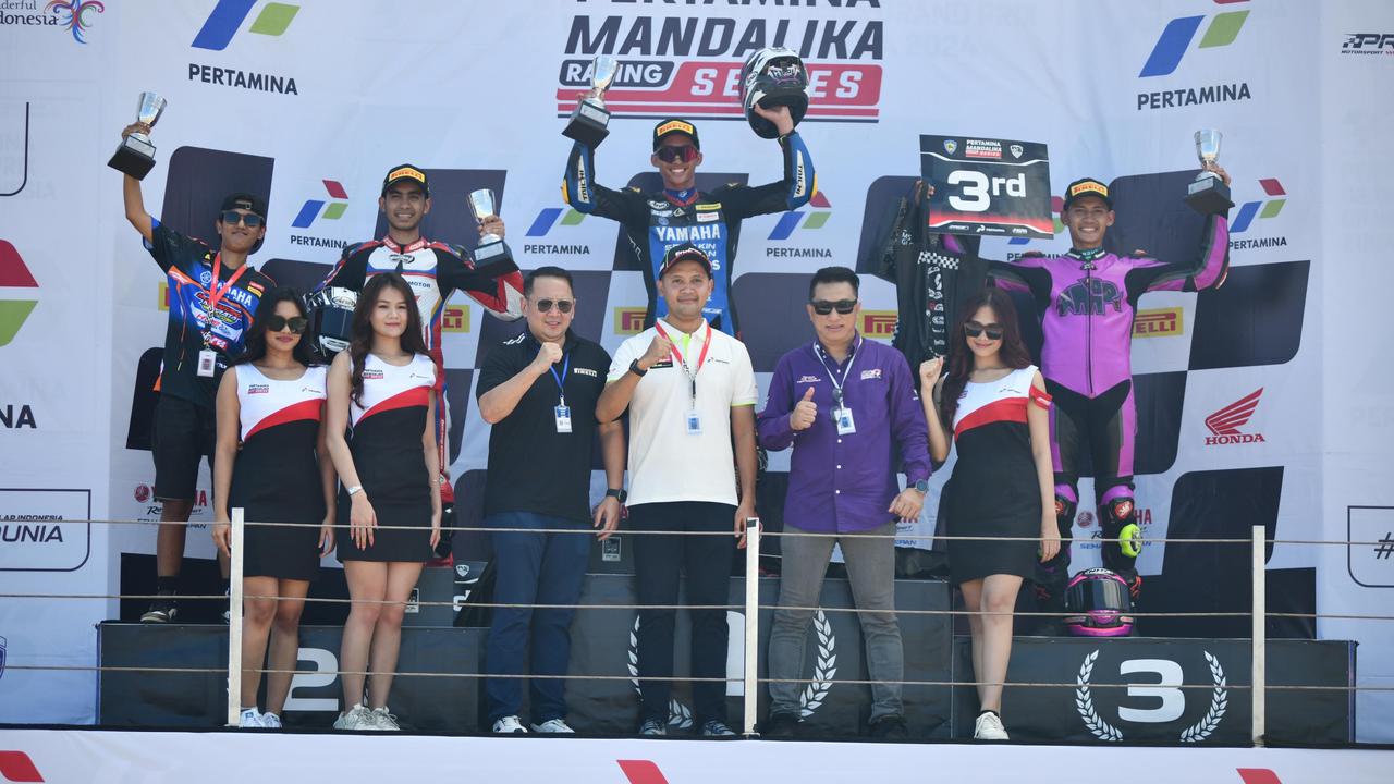 Para Juara Pertamina Mandalika Racing Series 2025 Putaran Pertama