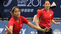 Ganda putri Indonesia Gebby Ristiyani Imawan/Tiara Rosalia Nuraidah lolos ke babak utama Yonex Sunrise India Open Superseries 2015 (badmintonindonesia.org)