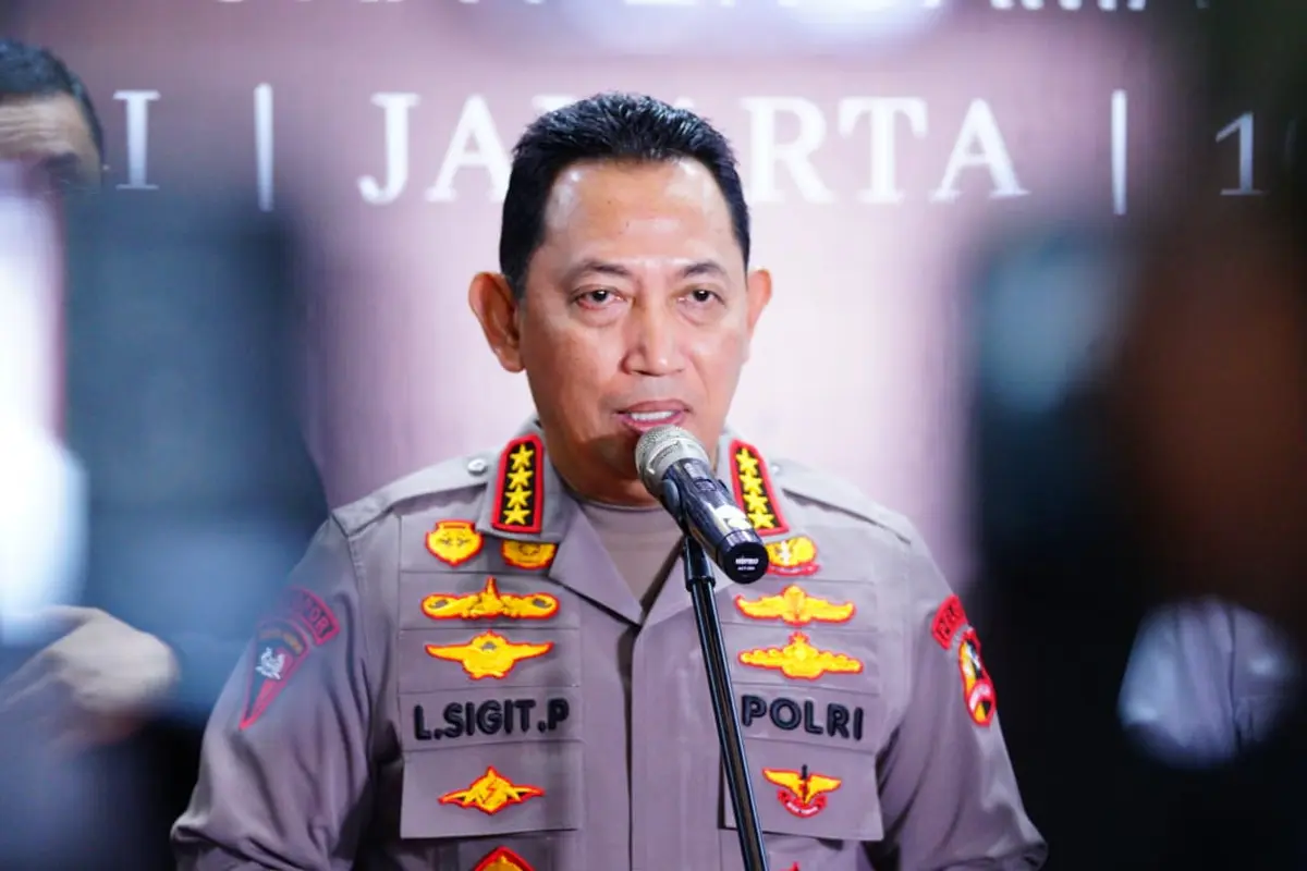 Kapolri Jenderal Listyo Sigit Prabowo.