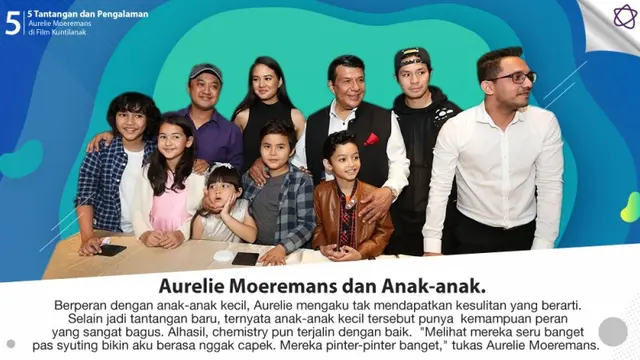 [Bintang] 5 Tantangan dan Pengalaman Aurelie Moeremans di Film Kuntilanak